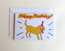 Load image into Gallery viewer, Smelly dog birthday card

