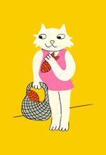 Load image into Gallery viewer, Suzanne the Cat Card
