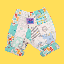 Load image into Gallery viewer, Elephant Patchwork Sustainable Baby Trousers 12-18 Months
