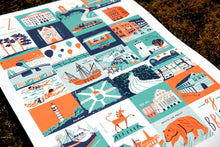 Load image into Gallery viewer, Bristol A-Z Print A3
