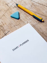 Load image into Gallery viewer, Diary  |  Planner
