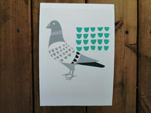 Load image into Gallery viewer, Pigeon Print A4 (2)

